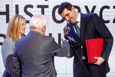 Wręczenie nagród w konkursie „Książka Historyczna Roku” 2018. Fot. Sławek Kasper (IPN)