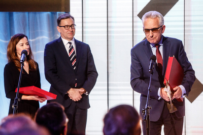 Wręczenie nagród w konkursie „Książka Historyczna Roku” 2018. Fot. Sławek Kasper (IPN)