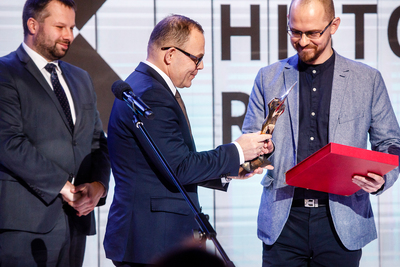 Wręczenie nagród w konkursie „Książka Historyczna Roku” 2018. Fot. Sławek Kasper (IPN)