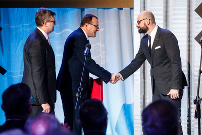 Wręczenie nagród w konkursie „Książka Historyczna Roku” 2018. Fot. Sławek Kasper (IPN)