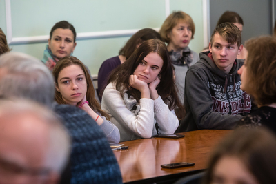 Wizyta na na Narodowym Uniwersytecie w Kamieńcu Podolskim – 22 listopada 2018. Fot. Sławek Kasper (IPN)