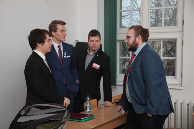 Turniej oksfordzkich debat historycznych dla studentów. Faza grupowa – 22 listopada 2018. Fot. Piotr Życieński (IPN)