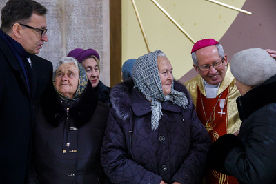 Poświęcenie kaplicy ofiar represji komunistycznych – Chmielnicki, 23 listopada 2018. Fot. Sławek Kasper (IPN)
