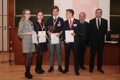 Finał pierwszego turnieju oksfordzkich debat historycznych dla studentów – 23 listopada 2018. Fot. Piotr Życieński (IPN)