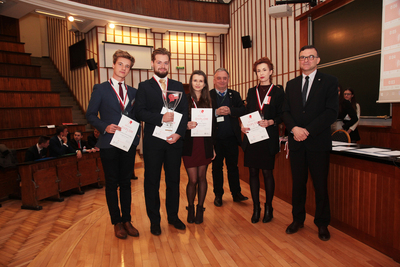 Finał pierwszego turnieju oksfordzkich debat historycznych dla studentów – 23 listopada 2018. Fot. Piotr Życieński (IPN)