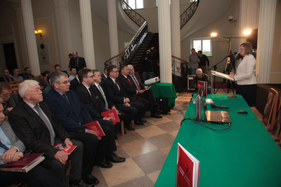 Otwarcie wystawy „Rozkaz nr 00485. Antypolska operacja NKWD na sowieckiej Ukrainie 1937–1938” – Warszawa, 26 listopada 2018. Fot. Piotr Życieński (IPN)