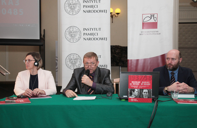 Otwarcie wystawy „Rozkaz nr 00485. Antypolska operacja NKWD na sowieckiej Ukrainie 1937–1938” – Warszawa, 26 listopada 2018. Fot. Piotr Życieński (IPN)