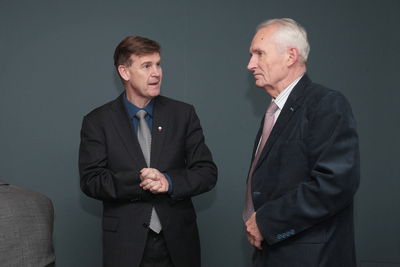 Prezentacja książki Marka Wierzbickiego „Z Polską pod rękę. Jan Prot (1891–1957) i odbudowa niepodległego państwa polskiego” – Warszawa, 26 listopada 2018. Fot. Piotr Życieński (IPN)