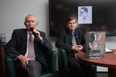 Prezentacja książki Marka Wierzbickiego „Z Polską pod rękę. Jan Prot (1891–1957) i odbudowa niepodległego państwa polskiego” – Warszawa, 26 listopada 2018. Fot. Piotr Życieński (IPN)