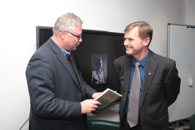 Prezentacja książki Marka Wierzbickiego „Z Polską pod rękę. Jan Prot (1891–1957) i odbudowa niepodległego państwa polskiego” – Warszawa, 26 listopada 2018. Fot. Piotr Życieński (IPN)