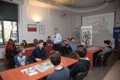 Warszawska premiera gry planszowej „Niepodległa” – 29 listopada 2018. Fot. Piotr Życieński (IPN)