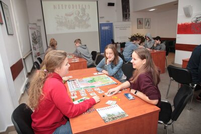 Warszawska premiera gry planszowej „Niepodległa” – 29 listopada 2018. Fot. Piotr Życieński (IPN)