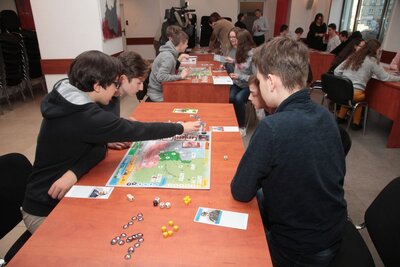 Warszawska premiera gry planszowej „Niepodległa” – 29 listopada 2018. Fot. Piotr Życieński (IPN)