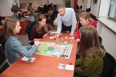 Warszawska premiera gry planszowej „Niepodległa” – 29 listopada 2018. Fot. Piotr Życieński (IPN)