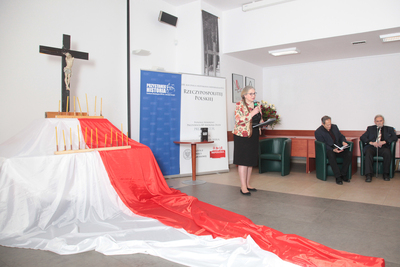 Spektakl według „Głosów” Bohdana Urbankowskiego oraz prezentacja książki – 28 listopada 2018. Fot. Piotr Życieński (IPN)