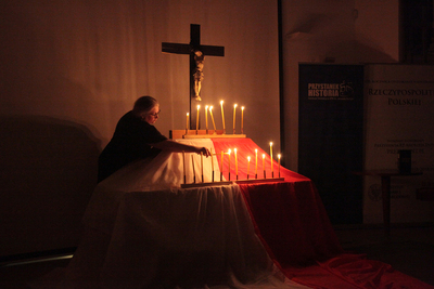 Spektakl według „Głosów” Bohdana Urbankowskiego oraz prezentacja książki – 28 listopada 2018. Fot. Piotr Życieński (IPN)