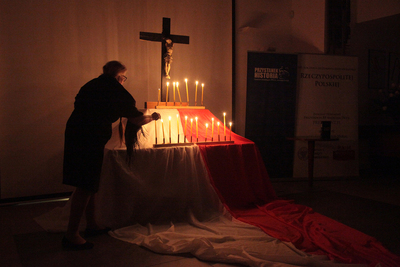 Spektakl według „Głosów” Bohdana Urbankowskiego oraz prezentacja książki – 28 listopada 2018. Fot. Piotr Życieński (IPN)