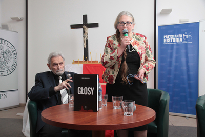 Spektakl według „Głosów” Bohdana Urbankowskiego oraz prezentacja książki – 28 listopada 2018. Fot. Piotr Życieński (IPN)