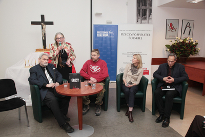 Spektakl według „Głosów” Bohdana Urbankowskiego oraz prezentacja książki – 28 listopada 2018. Fot. Piotr Życieński (IPN)