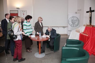 Spektakl według „Głosów” Bohdana Urbankowskiego oraz prezentacja książki – 28 listopada 2018. Fot. Piotr Życieński (IPN)