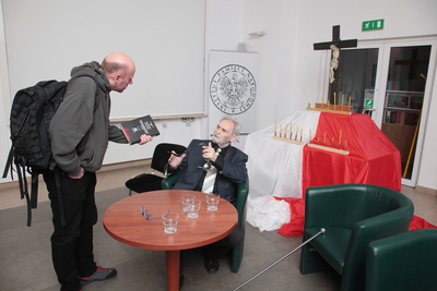 Spektakl według „Głosów” Bohdana Urbankowskiego oraz prezentacja książki – 28 listopada 2018. Fot. Piotr Życieński (IPN)