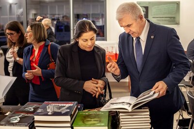 Prezentacja wydawnictw Instytutu Pamięci Narodowej poświęconych sześciu Ojcom Niepodległości – Warszawa, 5 grudnia 2018. Fot. Marcin Jurkiewicz