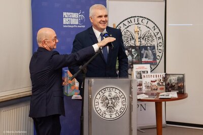 Prezentacja wydawnictw Instytutu Pamięci Narodowej poświęconych sześciu Ojcom Niepodległości – Warszawa, 5 grudnia 2018. Fot. Marcin Jurkiewicz