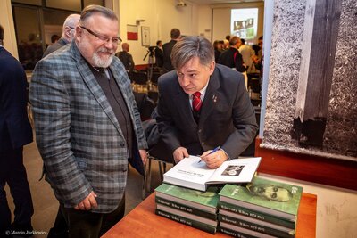 Prezentacja wydawnictw Instytutu Pamięci Narodowej poświęconych sześciu Ojcom Niepodległości – Warszawa, 5 grudnia 2018. Fot. Marcin Jurkiewicz