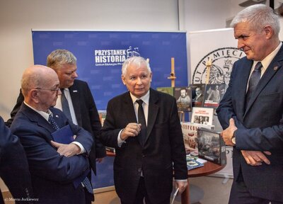 Prezentacja wydawnictw Instytutu Pamięci Narodowej poświęconych sześciu Ojcom Niepodległości – Warszawa, 5 grudnia 2018. Fot. Marcin Jurkiewicz