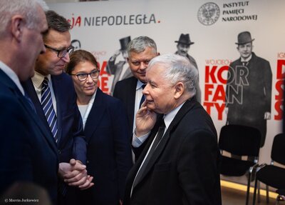 Prezentacja wydawnictw Instytutu Pamięci Narodowej poświęconych sześciu Ojcom Niepodległości – Warszawa, 5 grudnia 2018. Fot. Marcin Jurkiewicz