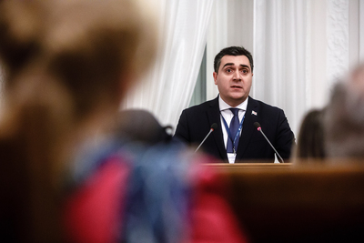 XVI Doroczna Międzynarodowa Konferencja Kaukazologiczna Pamięci św. Grigola Peradzego - Warszawa, 6-8 grudnia 2018 r. Fot. Sławek Kasper (IPN)