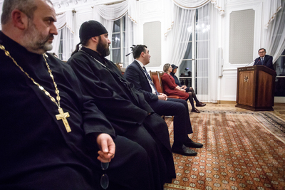 XVI Doroczna Międzynarodowa Konferencja Kaukazologiczna Pamięci św. Grigola Peradzego - Warszawa, 6-8 grudnia 2018 r. Fot. Sławek Kasper (IPN)