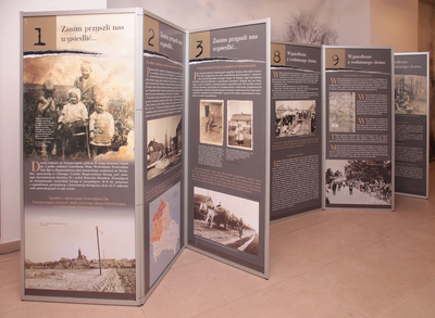 Wernisaż wystawy „Ocalone z transportów Dzieci Zamojszczyzny” – 4 grudnia 2018. Fot. Piotr Życieński (IPN)