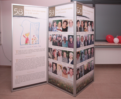 Wernisaż wystawy „Ocalone z transportów Dzieci Zamojszczyzny” – 4 grudnia 2018. Fot. Piotr Życieński (IPN)