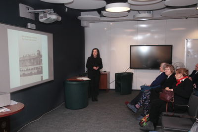 Wernisaż wystawy „Ocalone z transportów Dzieci Zamojszczyzny” – 4 grudnia 2018. Fot. Piotr Życieński (IPN)