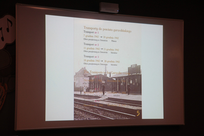 Wernisaż wystawy „Ocalone z transportów Dzieci Zamojszczyzny” – 4 grudnia 2018. Fot. Piotr Życieński (IPN)