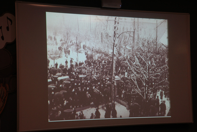 Wernisaż wystawy „Ocalone z transportów Dzieci Zamojszczyzny” – 4 grudnia 2018. Fot. Piotr Życieński (IPN)