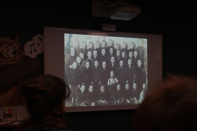 Wernisaż wystawy „Ocalone z transportów Dzieci Zamojszczyzny” – 4 grudnia 2018. Fot. Piotr Życieński (IPN)