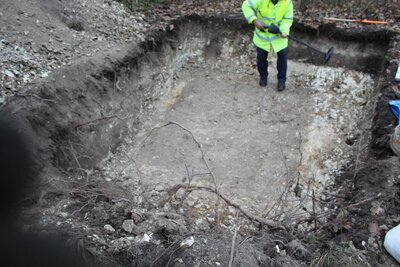 Prace ekshumacyjne w Depułtyczach Królewskich Kolonii – 6 grudnia 2018