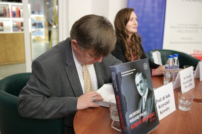 Dyskusja wokół albumu „Architekt wielkiej Polski. Roman Dmowski 1864–1939” – Warszawa, 10 grudnia 2018