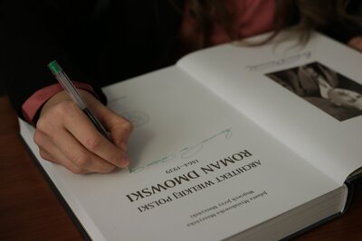 Dyskusja wokół albumu „Architekt wielkiej Polski. Roman Dmowski 1864–1939” – Warszawa, 10 grudnia 2018