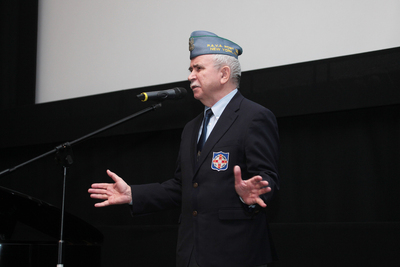 Repremiera filmu z 1927 roku „Z wycieczki Weteranów do Polski” – 10 grudnia 2018. Fot. Piotr Życieński (IPN)