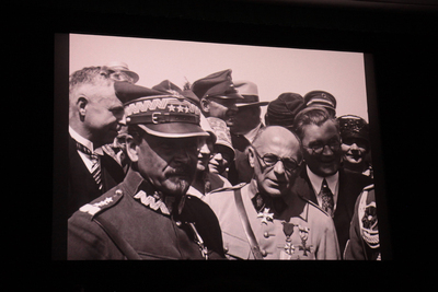 Repremiera filmu z 1927 roku „Z wycieczki Weteranów do Polski” – 10 grudnia 2018. Fot. Piotr Życieński (IPN)