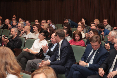 Repremiera filmu z 1927 roku „Z wycieczki Weteranów do Polski” – 10 grudnia 2018. Fot. Piotr Życieński (IPN)