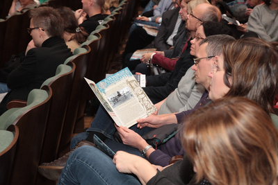 Repremiera filmu z 1927 roku „Z wycieczki Weteranów do Polski” – 10 grudnia 2018. Fot. Piotr Życieński (IPN)