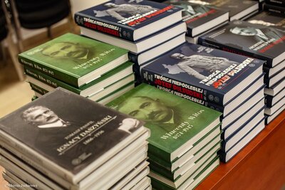 Prezentacja wydawnictw Instytutu Pamięci Narodowej poświęconych sześciu Ojcom Niepodległości – Warszawa, 5 grudnia 2018. Fot. Marcin Jurkiewicz