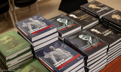 Prezentacja wydawnictw Instytutu Pamięci Narodowej poświęconych sześciu Ojcom Niepodległości – Warszawa, 5 grudnia 2018. Fot. Marcin Jurkiewicz