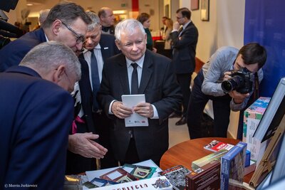 Prezentacja wydawnictw Instytutu Pamięci Narodowej poświęconych sześciu Ojcom Niepodległości – Warszawa, 5 grudnia 2018. Fot. Marcin Jurkiewicz