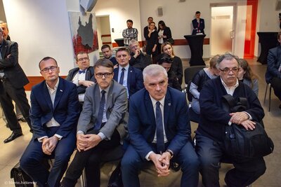 Prezentacja wydawnictw Instytutu Pamięci Narodowej poświęconych sześciu Ojcom Niepodległości – Warszawa, 5 grudnia 2018. Fot. Marcin Jurkiewicz