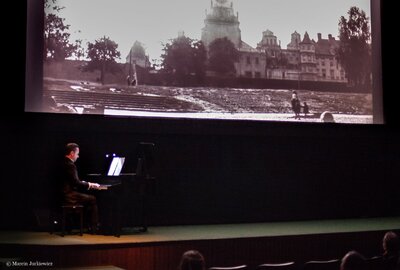 Repremiera filmu z 1927 roku „Z wycieczki Weteranów do Polski” – 10 grudnia 2018. Fot. Marcin Jurkiewicz (IPN)